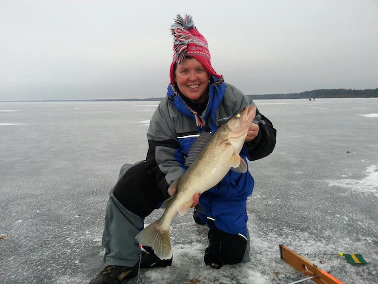 Barb Carey Introduces Women To Ice Fishing - Wisconsin Life