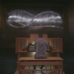 Greg Zelek plays the organ