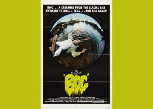 Original movie poster for "Bog."