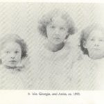 Sisters Ida, Georgia, and Anita O'Keeffe in 1893. A Sun Prairie resident at the time, Georgia would be around 6 years old when this picture was taken.