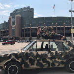 Charlie Berens at Lambeau Field in Green Bay, Wisconsin. (Photo courtesy of Charlie Berens)