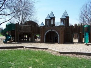 Little Oshkosh playground in, Oshkosh, Wisconsin. (Photo by City of Oshkosh Parks Department)