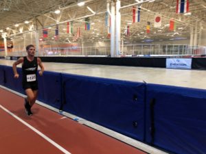 Ultra runner and Wisconsin native Zach Bitter broke the world record, running 100 miles in 11 hours and 19 minutes. (Corrinne Hess/WPR)
