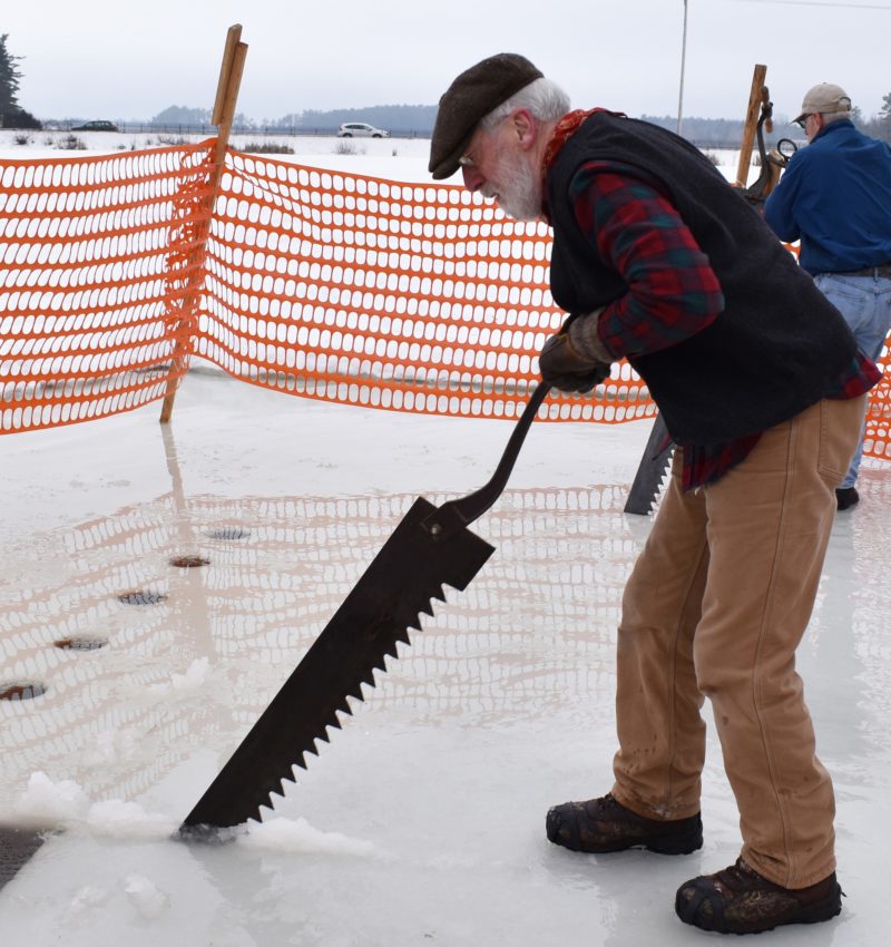 Ice Harvesters Keep A 19th-Century Tradition Alive, One Block At A Time ...