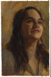 Portrait of Natasha Khan by Sonia Vasquez. (Courtesy of Rahr-West Art Museum)