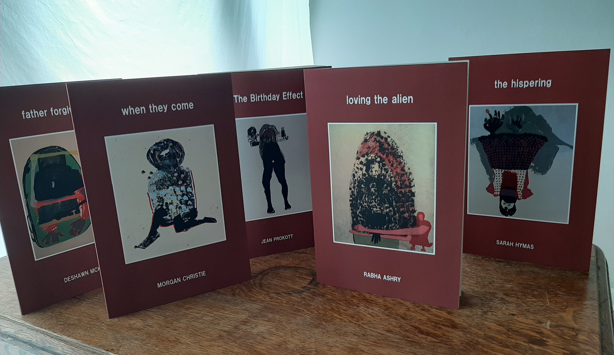 A set of chapbooks from Black Sunflowers Poetry Press (Courtesy of Black Sunflowers Poetry Press)