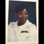 Retired Legal Chief Lorrie McNeal Saylor enlisted in the U.S. Navy in September 1979. She retired in February 2000. (Courtesy of Lorrie McNeal Saylor)