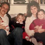 The Reitman family (l-r) Bob Reitman, baby Bobby Reitman, Sandy Reitman, Jessica Zappia, and Kevin Reitman. (Courtesy of Sandy Reitman)