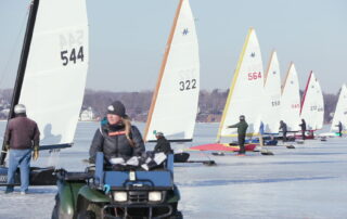 Iceboat Afficionado Brings Passion and Organization to the Racing Sport