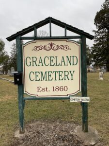 Graceland Cemetery, Mineral Point, Wisconsin. (Photo by Dean Robbins)