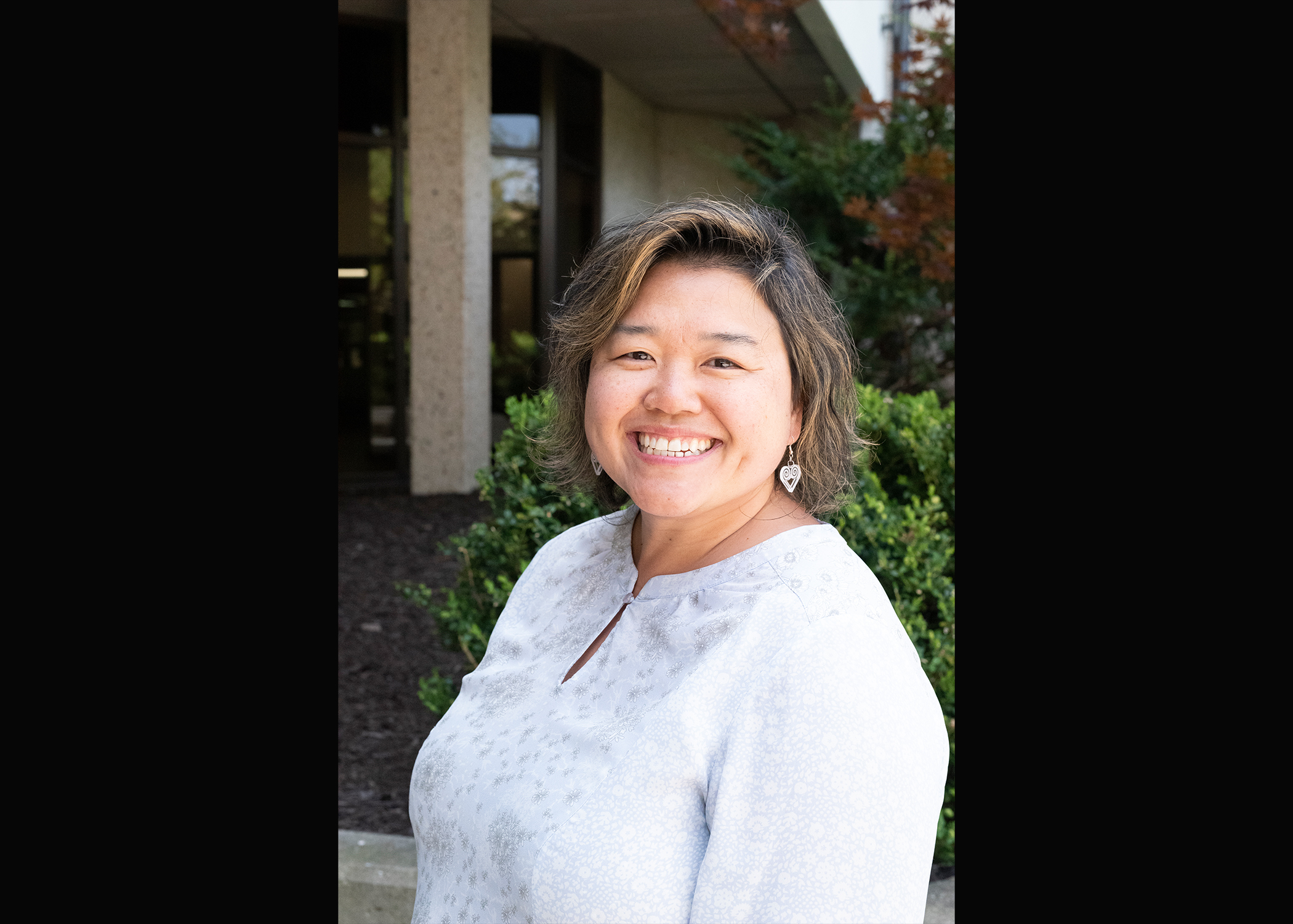 Mai Lo Lee of Appleton, Wisconsin is a Culture and Engagement Strategist within the Bureau of Operations in the Wisconsin Department of Health Services' Division of Public Health. (Photo by Laura Henderson)