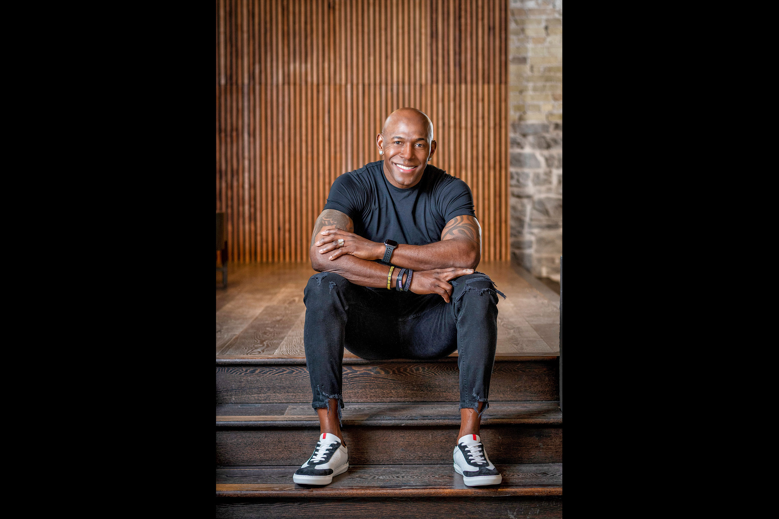 Donald Driver is a Green Bay Packers Hall of Famer and the Cultural Ambassador for The Marcus Performing Arts Center in Milwaukee (Photo courtesy of Erika Quinonez)