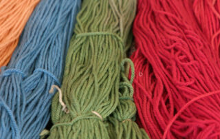 Naturally dyed materials