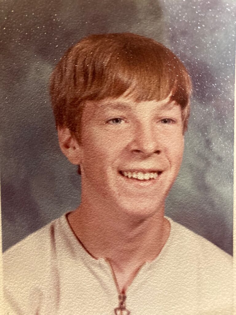 Marty Sosnowski in 1974. Photo courtesy of Marty Sosnowski