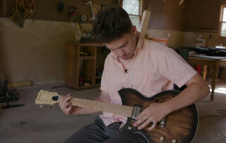 Pulaski teen builds custom guitars from scratch
